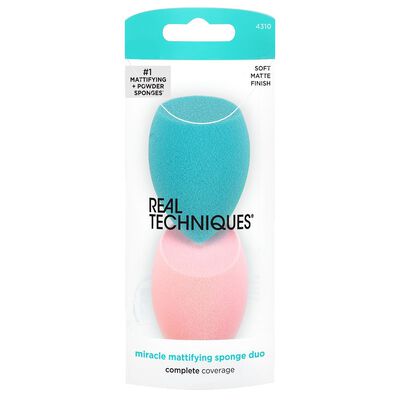 REGULAR Kit 2 esponjas p� e matificante